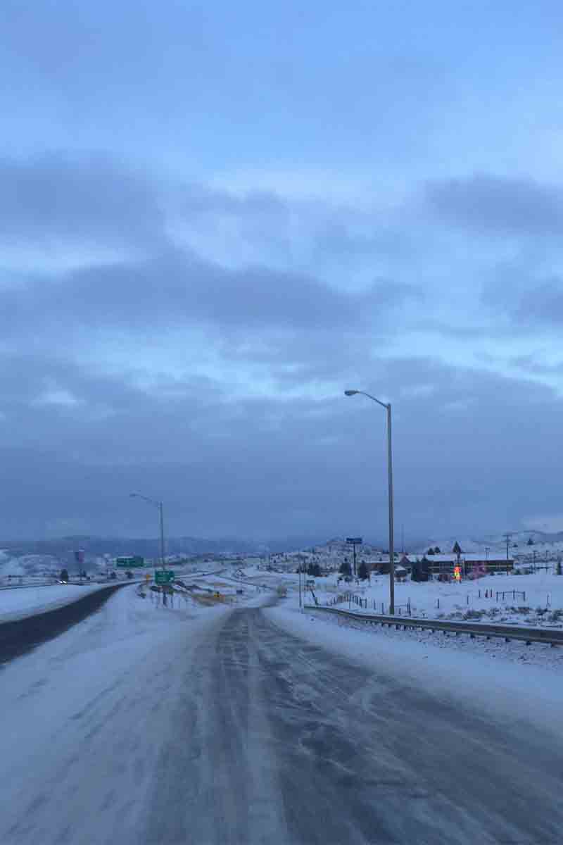 An open road ahead
